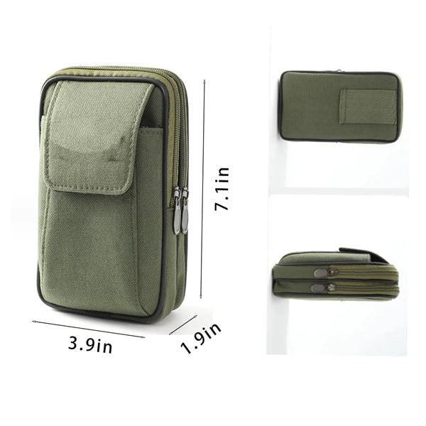 Multifunctional Canvas Waist Bag