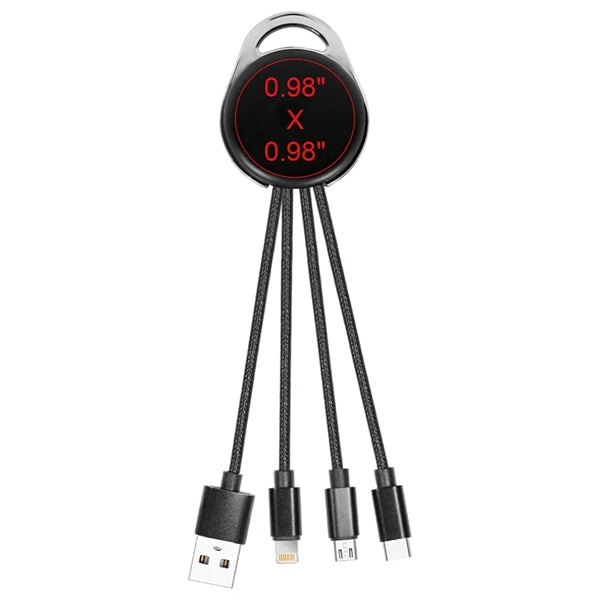 Olcott 3-in-1 Light-up Charging Cables