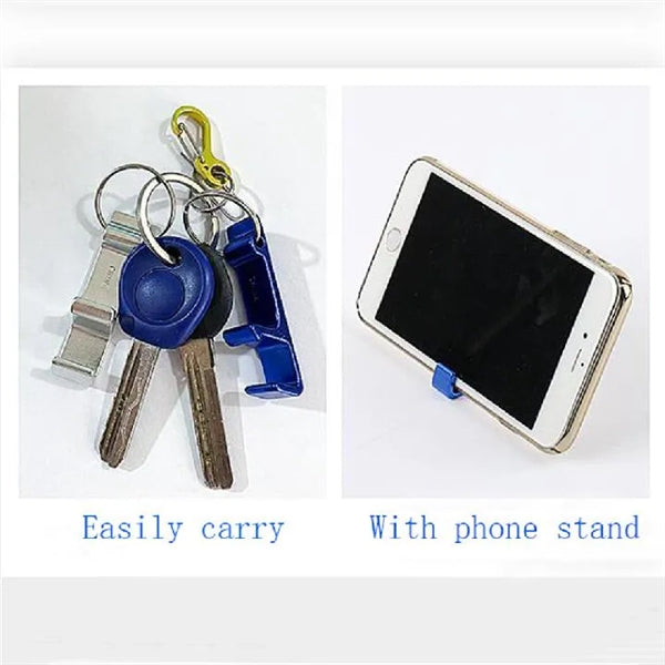 Bottle Opener With Phone Stand Key Chain