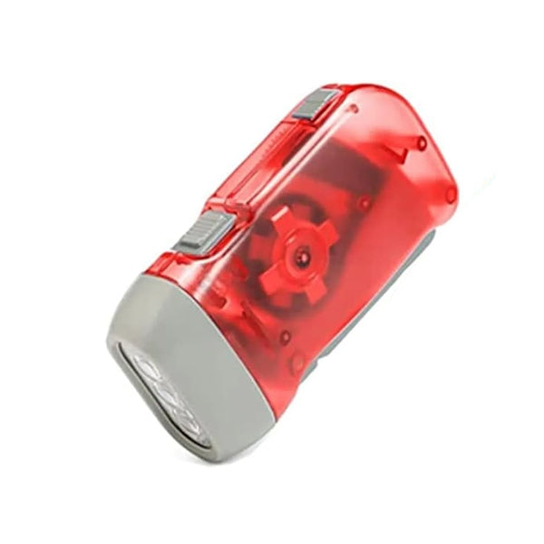 Battery-Free Outdoor Hand Crank Flashlight