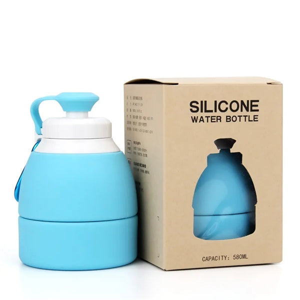Collapsible Silicone water bottle