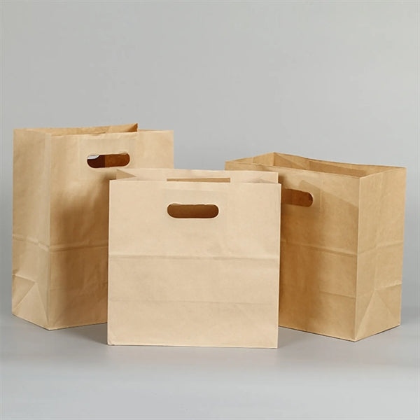 11x6x11 Kraft Paper Takeout Bag