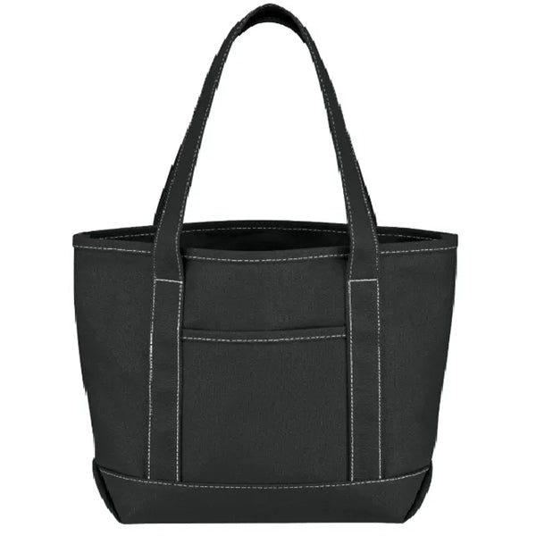 Solid Canvas Fabric Tote - 13" x 20.5"