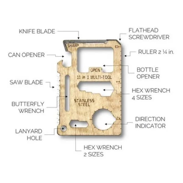 EDC 11-in-1 Multi-Tool