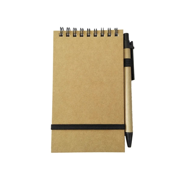 Eco Spiral Notebook w/Pen