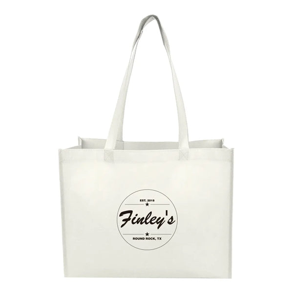 Medium Laminated Matte Shopping Bag