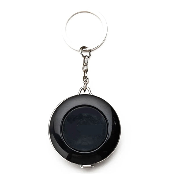 Round Clothes Measuring Ruler with Keychain