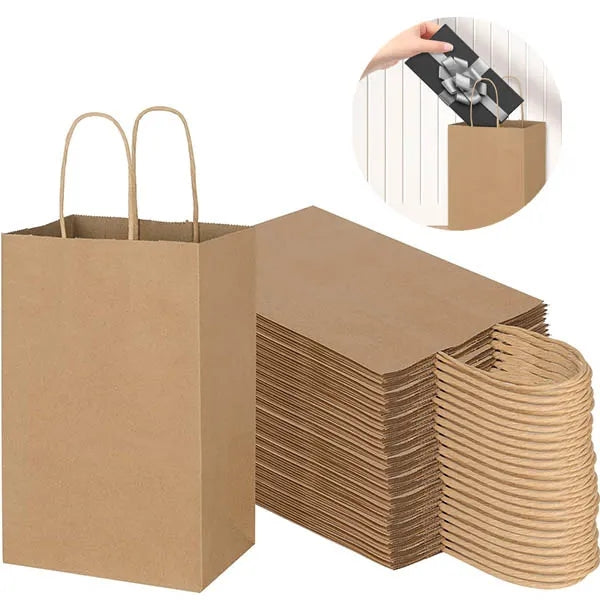 PaperBags With Handles Retail Merchandise Favor Bags