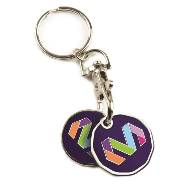 Shopping Cart Token Key Chain