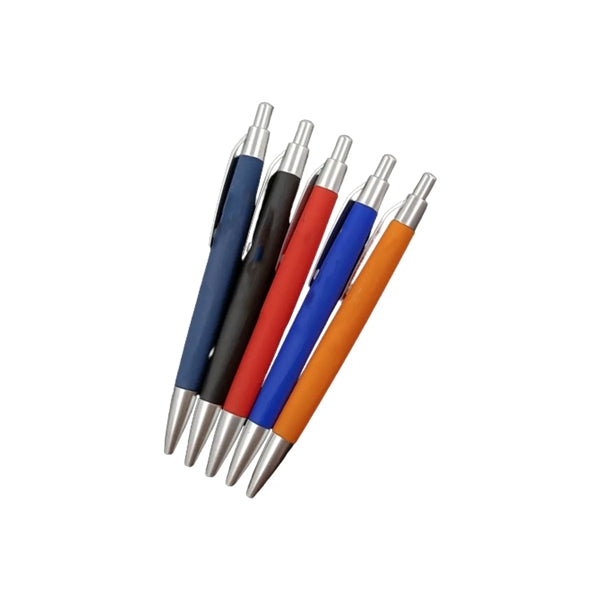 Plastic Ballpoint Plunger Action Pen