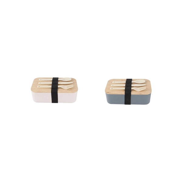 Single Layer Wheat Straw Lunch Bento Box