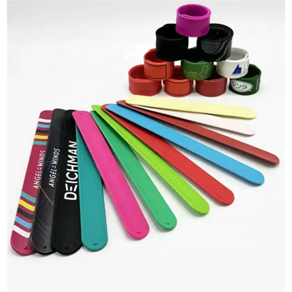 Silicone Slap Wristband
