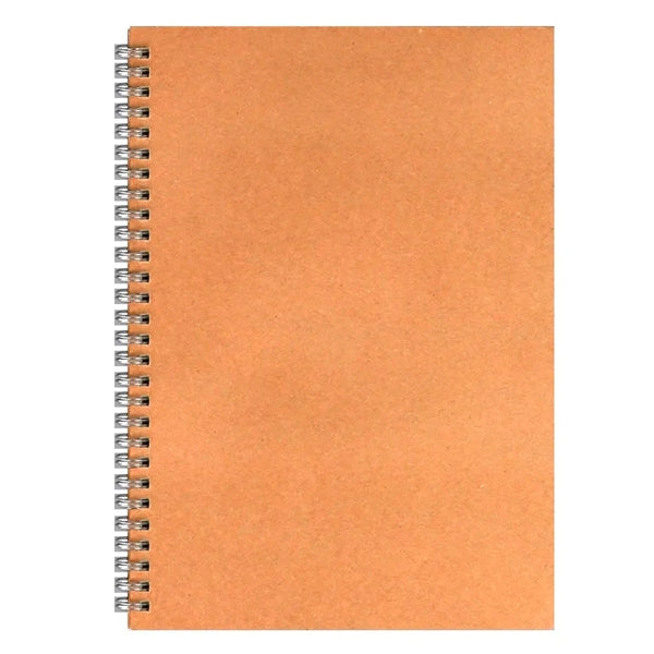 Spiral Kraft Cover Journal