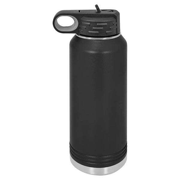 Polar Camel 40oz Insulated Steel Water Bottle with Straw Lid