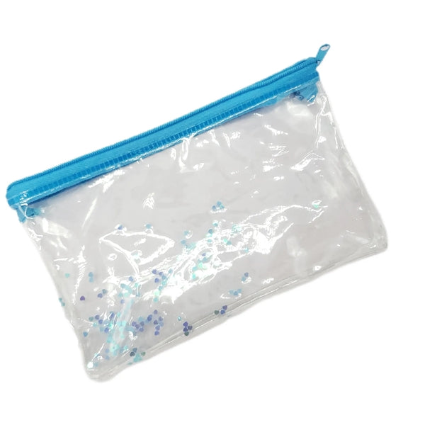 Floating Glitter Sequin Makeup Cosmetic Pouch
