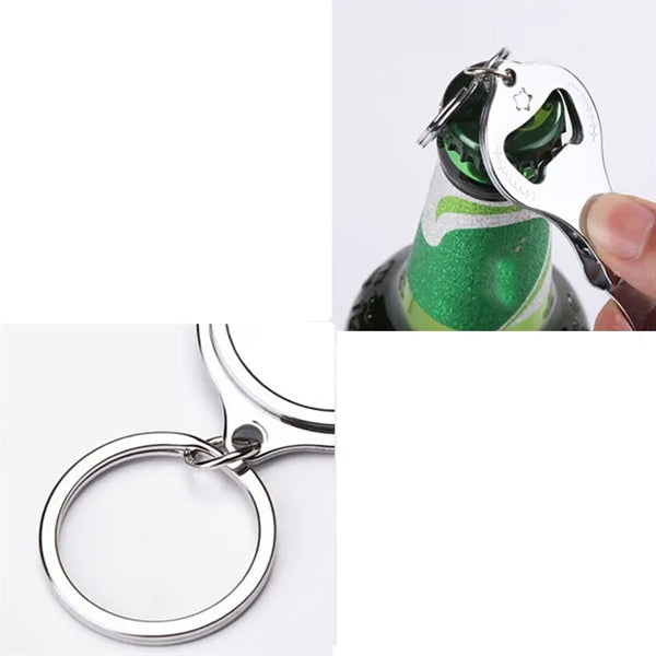 Metal Nail Clipper With Bottle Opener