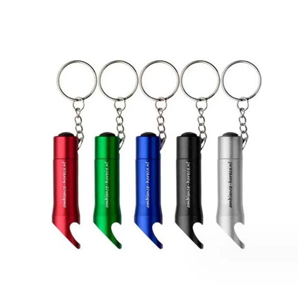 Aluminum LED Flashlight With Bottle Opener