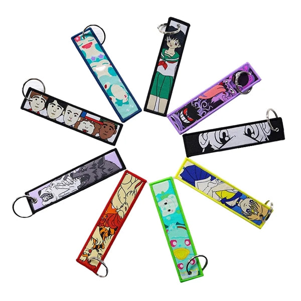 4" Custom Sublimated Keychain