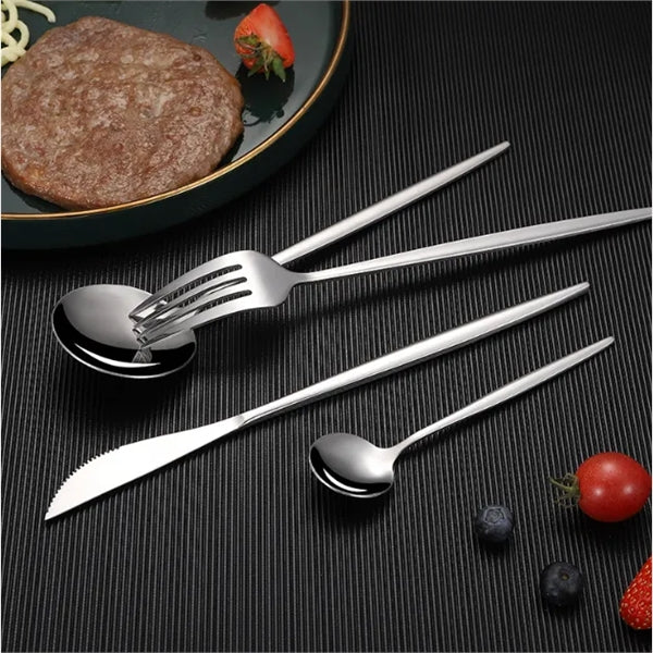 Stainless Steel Tableware set with Pouch