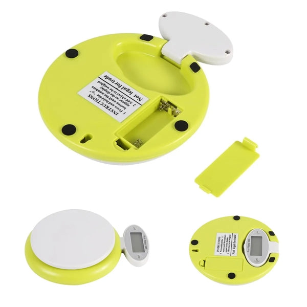 Foldable Energy Saving Electronic Digital Kitchen Food Scale