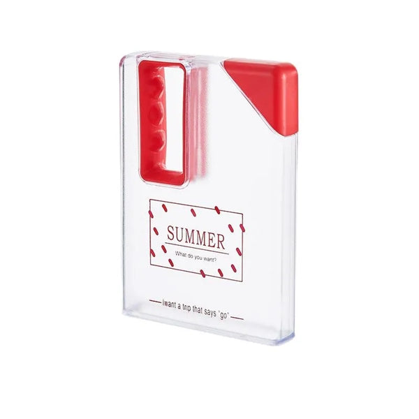 22 OZ Clear Notebook Tote Sport Water Bottle