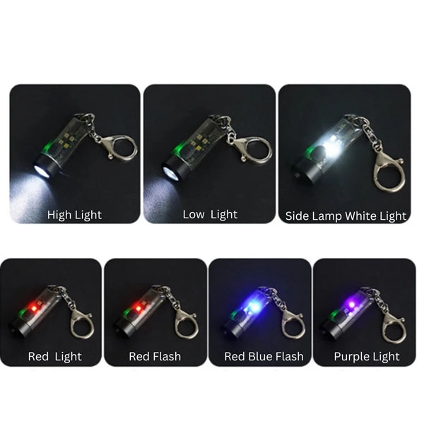 Rechargeable Portable Mini Keychain Flashlight
