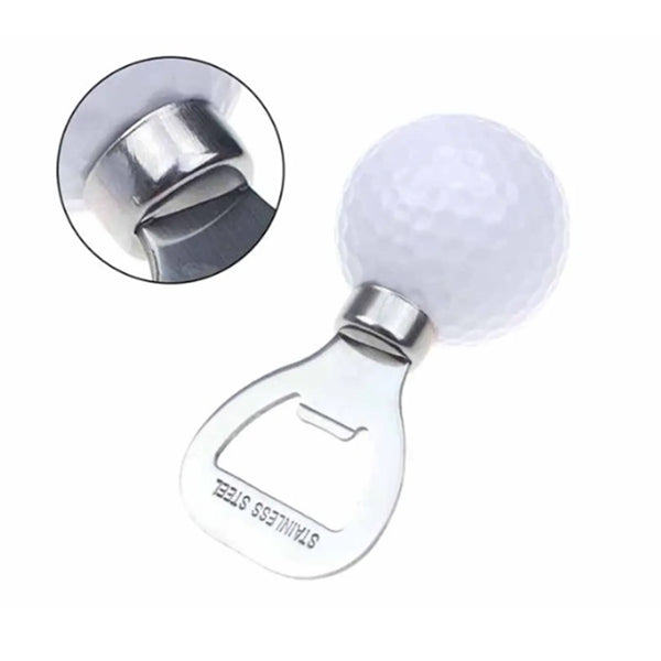 Portable Colourful Golf Ball Shaped Beer Bottle Opener
