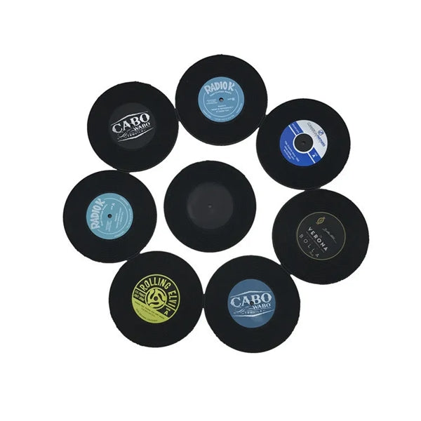 Vinyl Record Drink Coaster