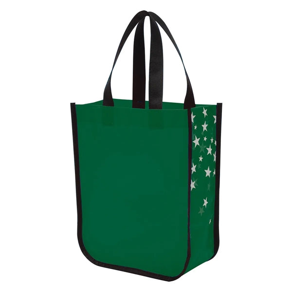 Small Laminated Shopper Tote