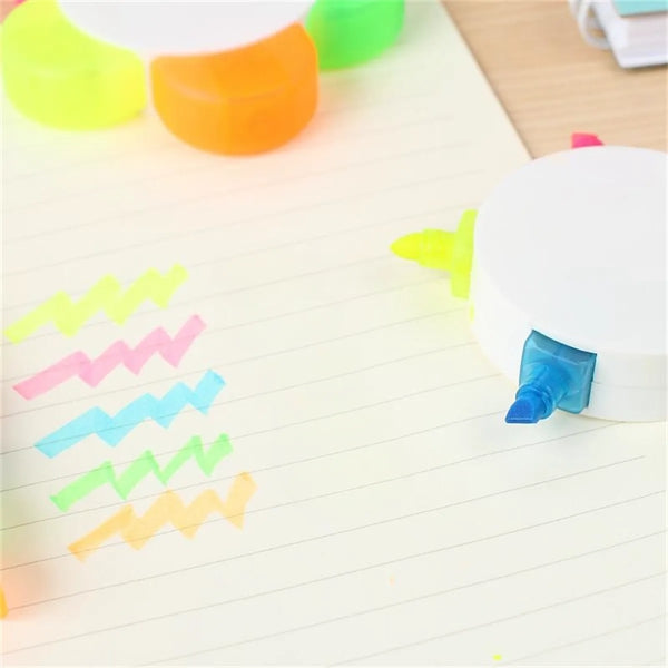 5 Color Flower Shape Marker