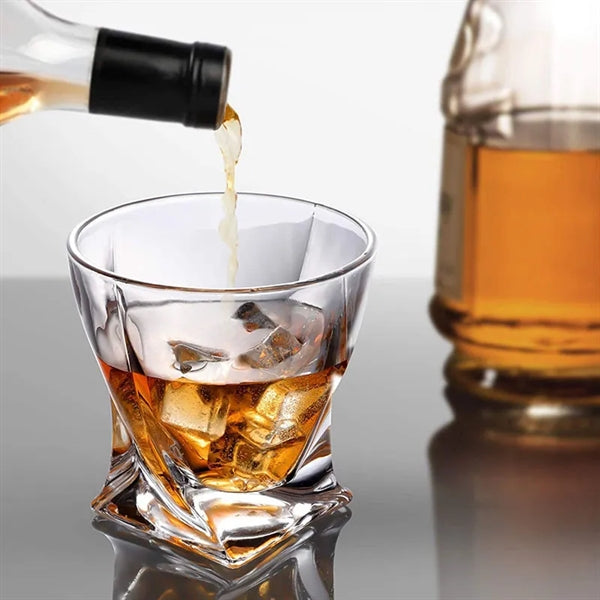 10oz Rocks Whiskey Square Glass