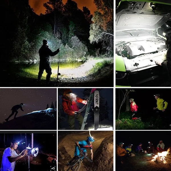 Rechargeable COB Led Headlamp