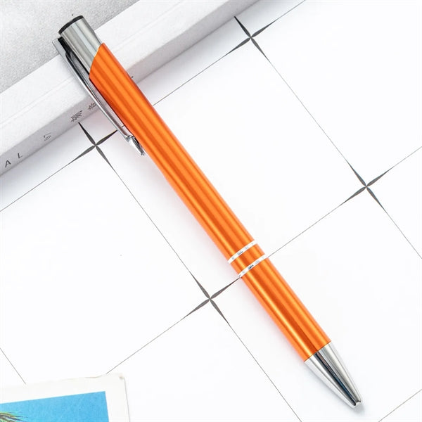 Retractable Aluminum Ballpoint Pen