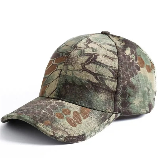 Camouflage hip hop baseball cap