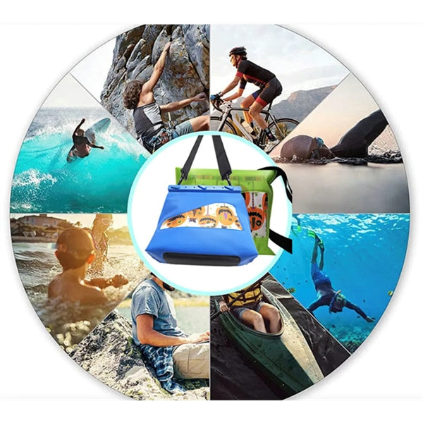 PVC Clear Waterproof Tote Bag