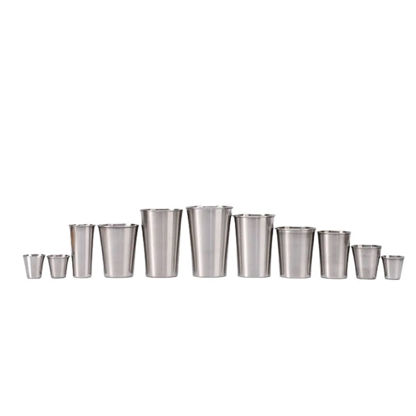 12 Oz. Stainless Steel Pint Cups