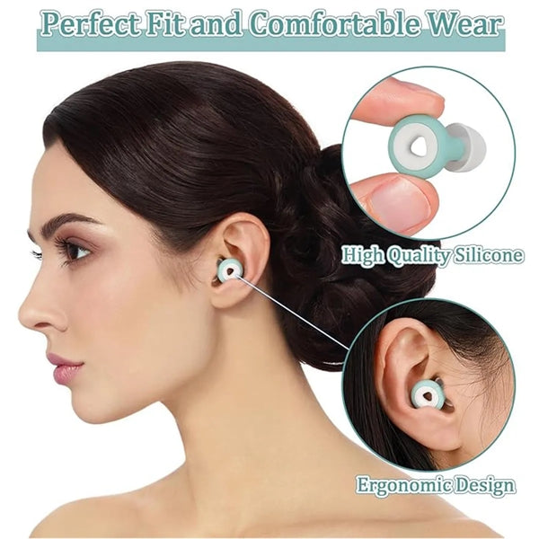 Ear Plugs Portable Loop Earplugs Noise Reduction Concerts