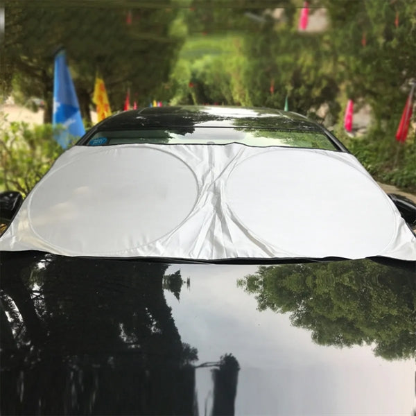 Round Foldable Reflective Sunshade