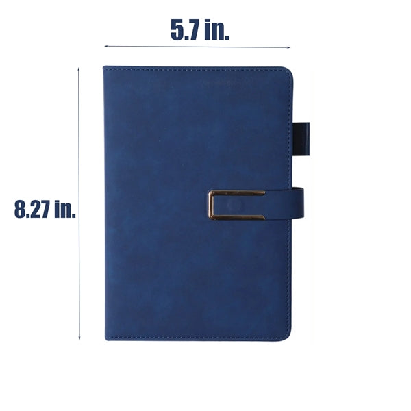 A5 Magnetic Clasp Notebook With Pen Loop