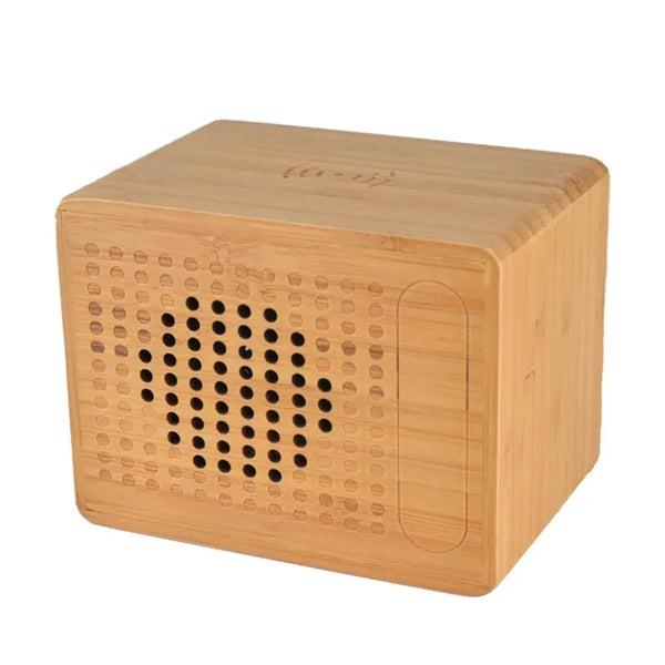 Wooden Bluetooth Speaker with 10W Fast Wireless Charger