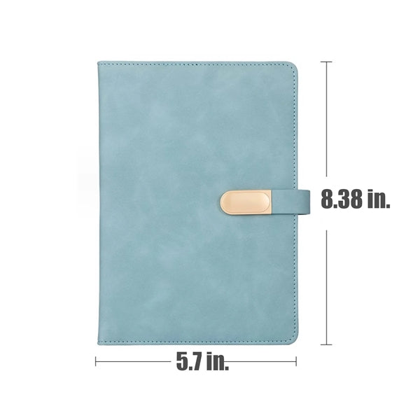 A5 Magnetic Clasp Notebook With Pen Loop