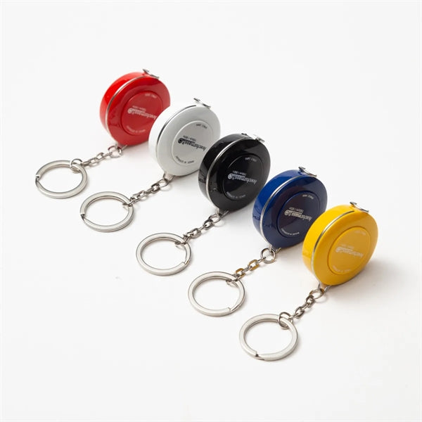 Portable Mini Tool Keychain Double Scales Tape Measure