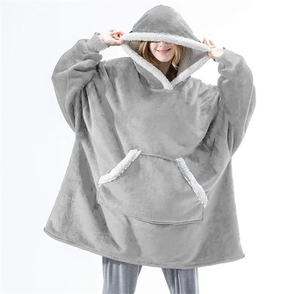 Oversized Wearable Blanket Hoodie