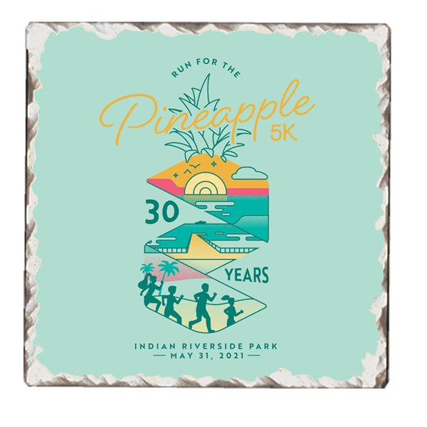 Imprinted 6" Square Sign