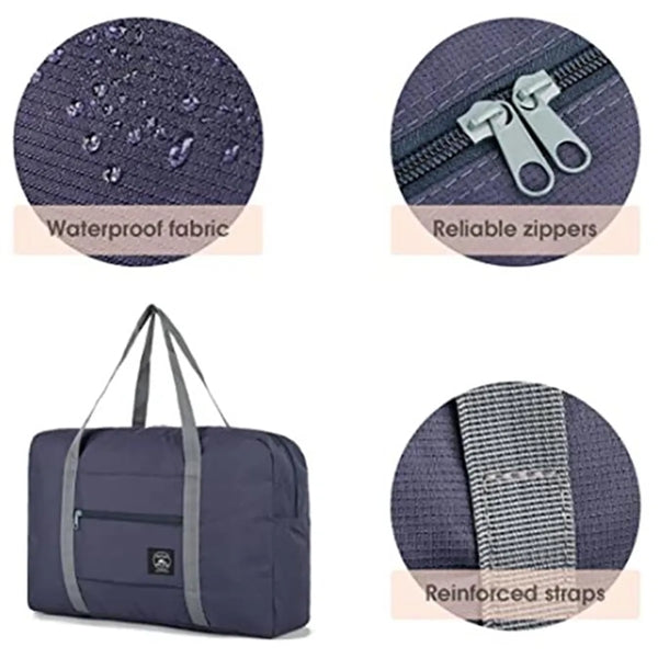 Foldable Travel Duffel Bag Handbag Handheld Luggage