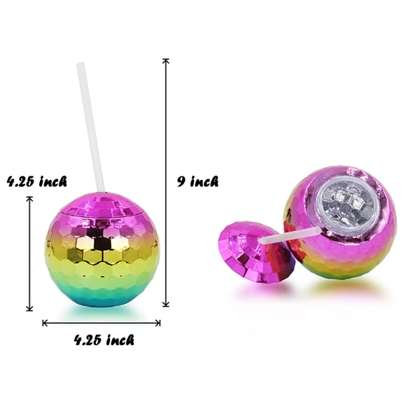Disco Ball Drink Cups