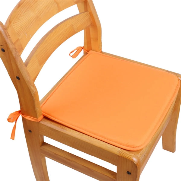 Non Slip Square Seat Covers Chair Mat Cushion Pads with Ties
