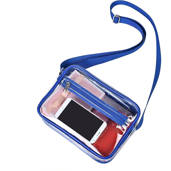 Stadium Approved Clear Crossbody Shoulder Bag
