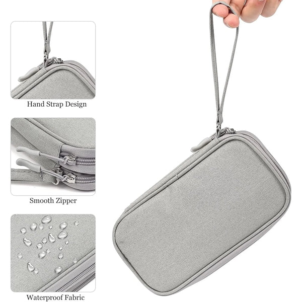 Portable Electronic Travel Organizer Bag