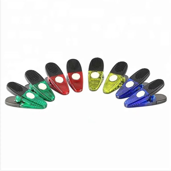 Multipurpose Plastic Refrigerator Magnet Snacks Bag Clips